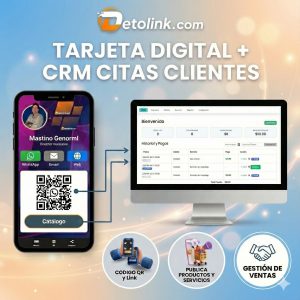 Suscripción Tarjeta + CRM Citas Clientes
