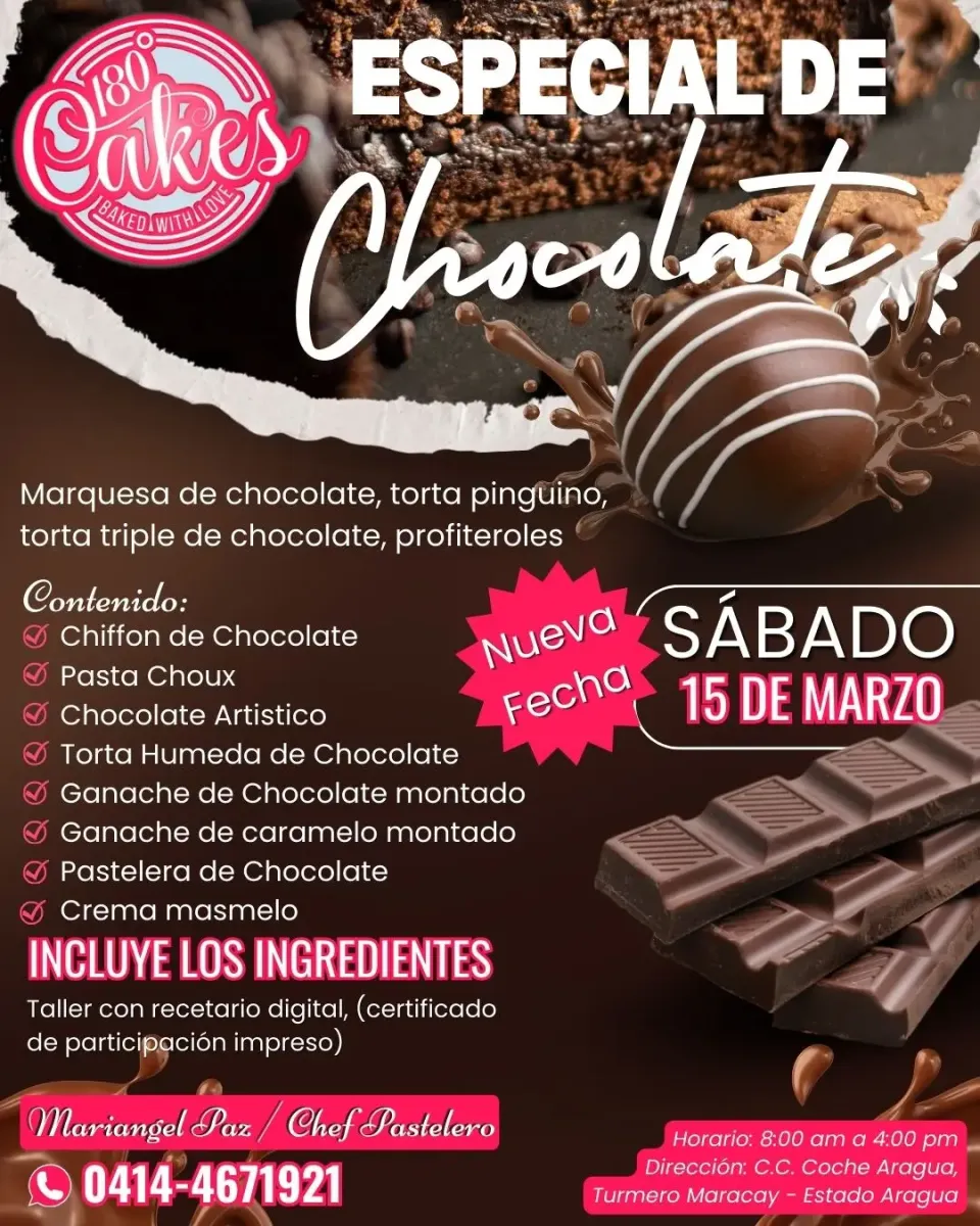 Taller especial de chocolate