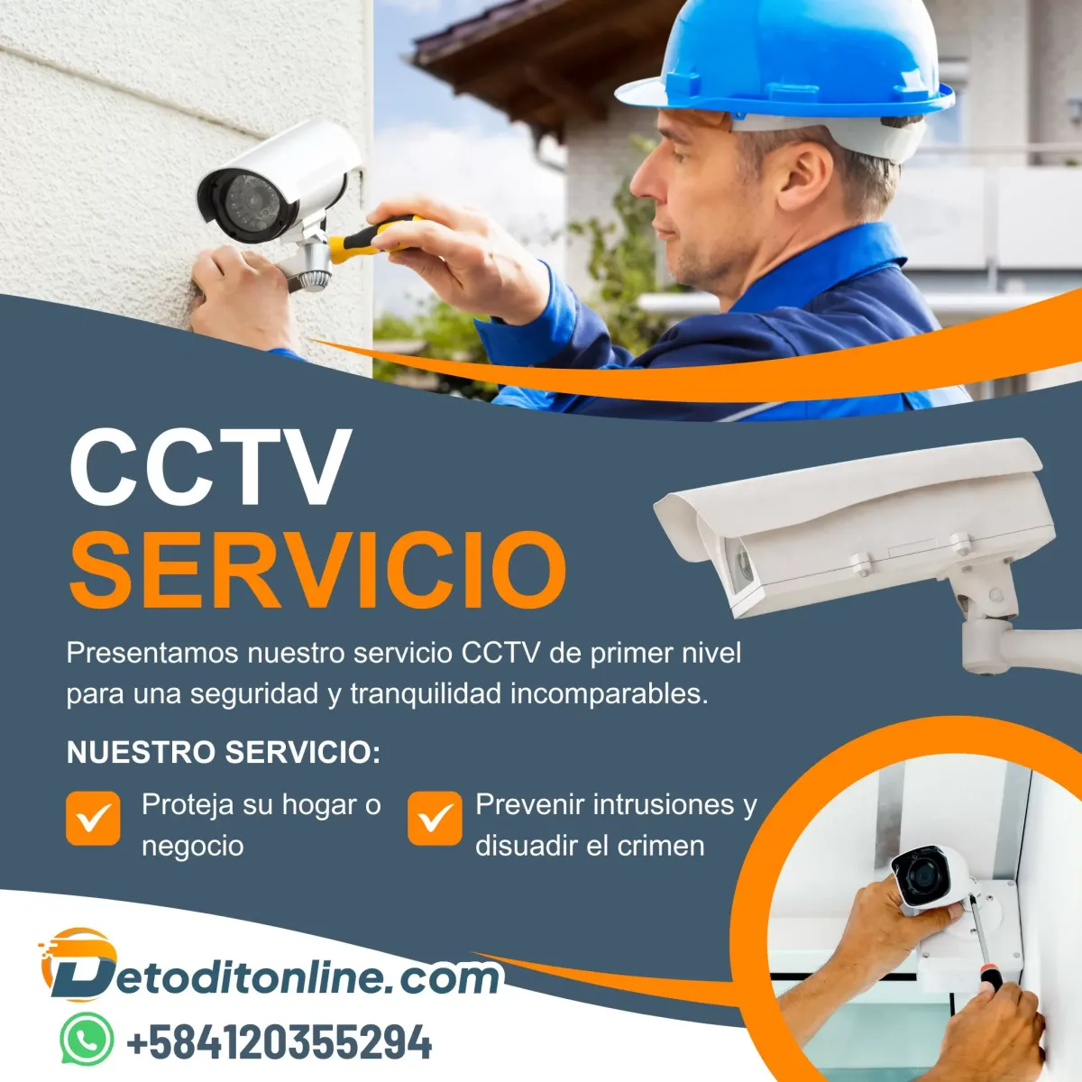 Instalación de camaras de seguridad